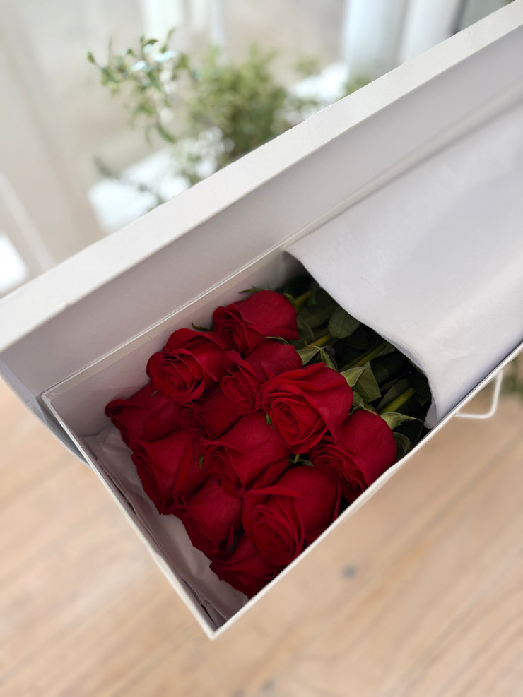 Luxury Red Rose Gift Box