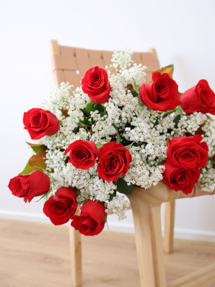 Stunning Red Rose Bouquet