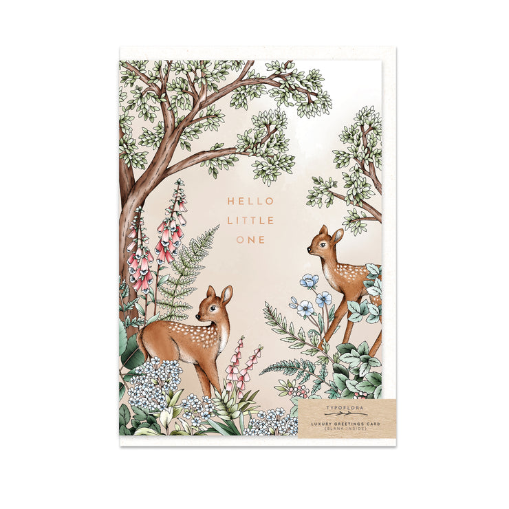 Hello Little One - Greeting Card